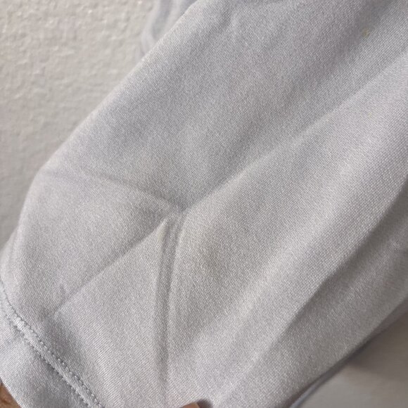 Beyond Yoga Blue Modal/Spandex Frill Seeker Cold Shoulder Top Size XS Ruffle - Picture 3 of 6